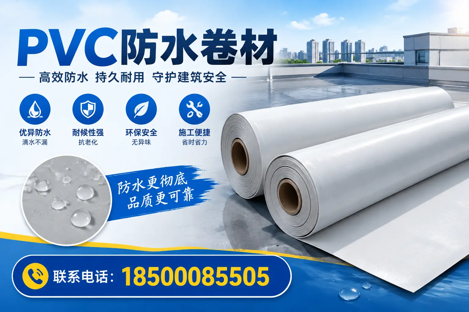 PVC防水卷材市场分析：保定区域的需求趋势与发展前景